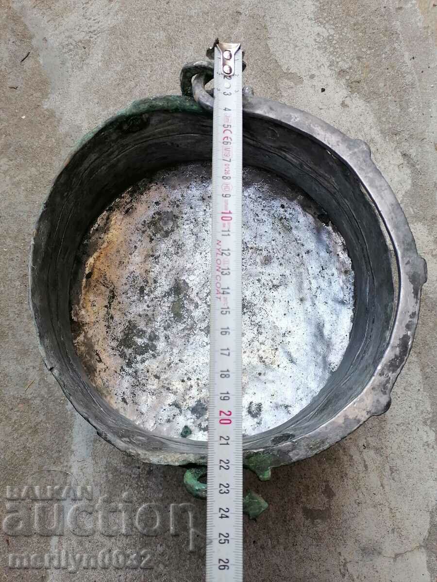 Old copper cauldron, cauldron, copper, copper - 7