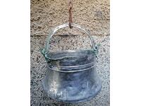 Old copper cauldron, cauldron, copper, copper