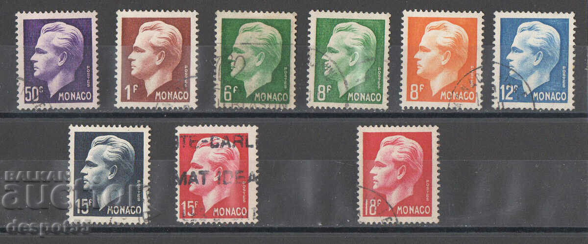 1950-51. Monaco. În memoria prințului Rainier al III-lea.