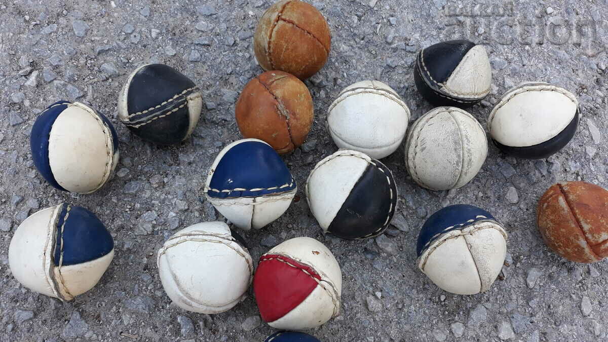 retro small throwing balls - 6 retro small throwing balls - 6