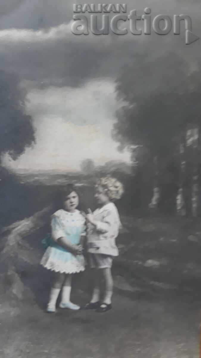 Delivery of Old postcard Delivery of Old postcard