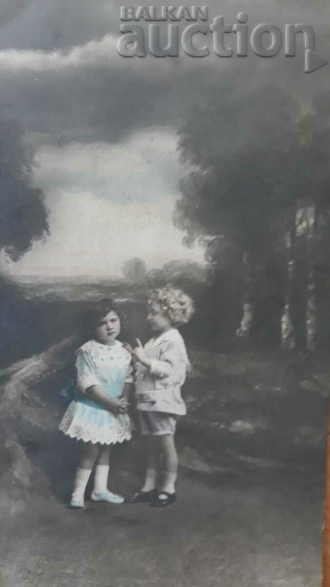 Old postcard - 5 Old postcard - 5