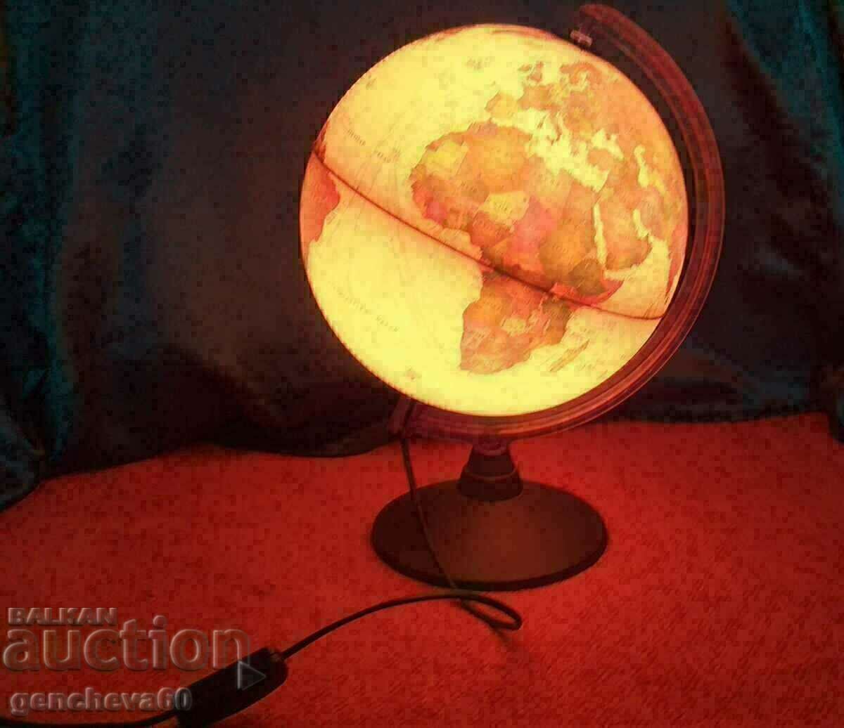 Glob mare geografic glob lampă - Marco Polo /30cm - 5