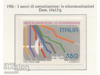 1986. Italia. Telecomunicatii.