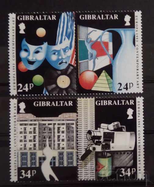 Gibraltar 1993 Europe CEPT Art / Paintings MNH