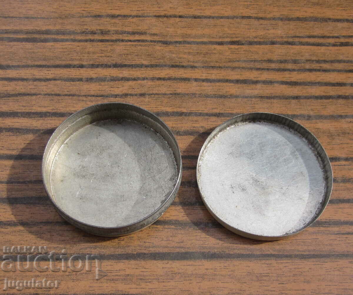 old Bulgarian metal sheet box of PENATIN cream - 5