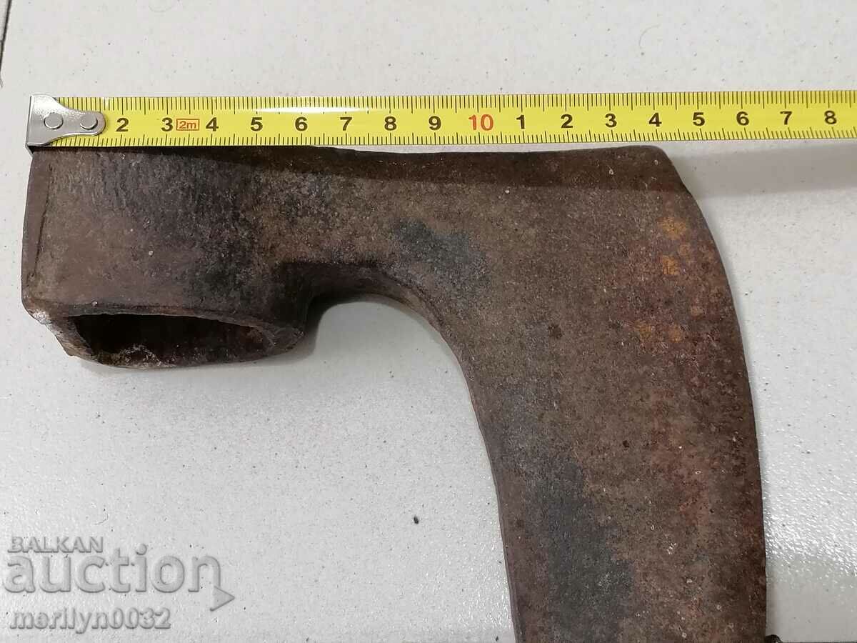 An old ax shaft tool wrought iron - 7 An old ax shaft tool wrought iron - 7