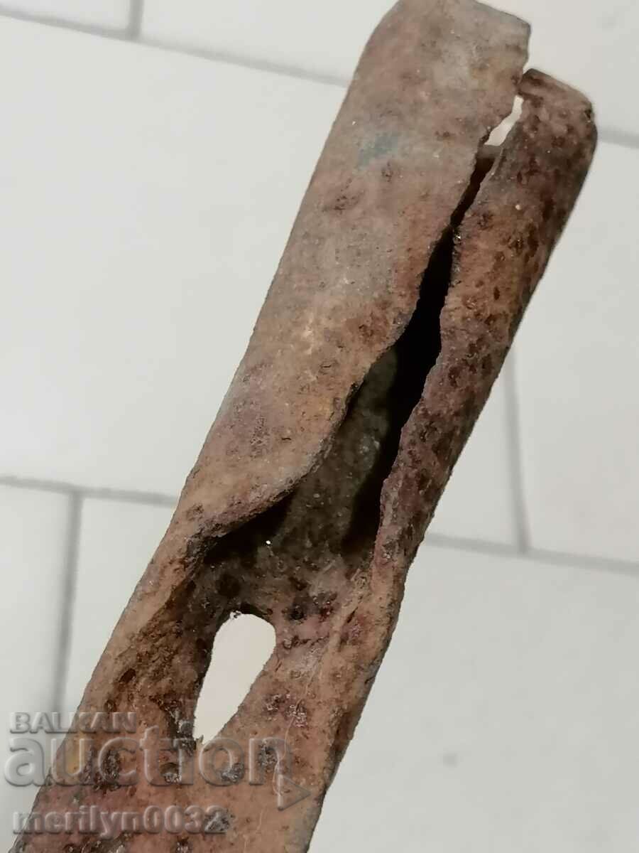 Delivery of Coffin, wrought iron, old instrument Delivery of Coffin, wrought iron, old instrument