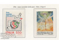 1986. Italy. International Year of Peace.