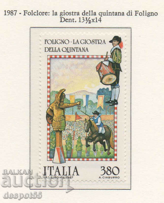 1987. Ιταλία. Εθνική εορτή.