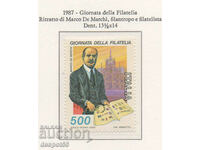 1987. Ιταλία. Ημέρα γραμματοσήμων.