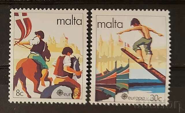 Malta 1981 Europe CEPT Folklore / Horses MNH