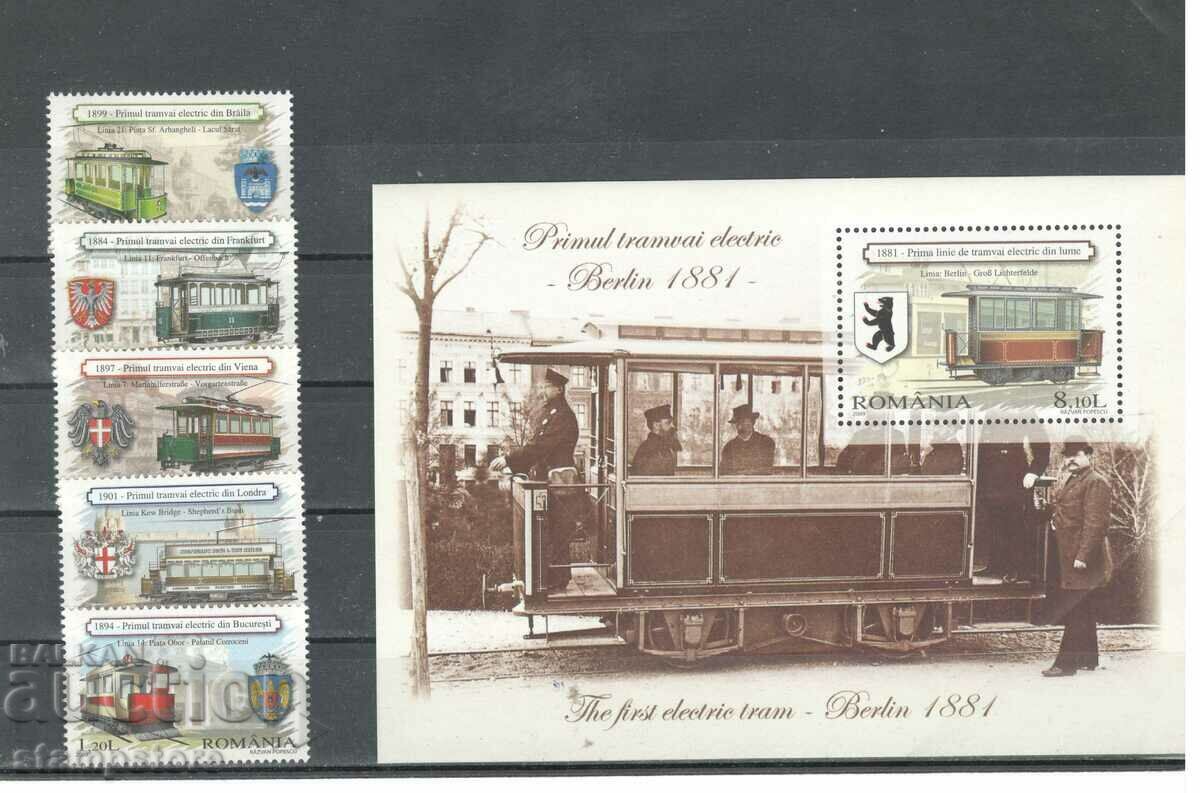 Historic electric tram