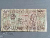 Bancnotă - Vietnam - 2000 dong 1988