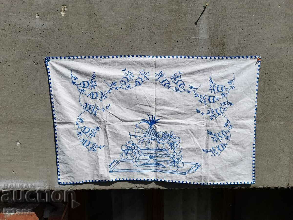 Antique embroidered carpet, wall covering Antique embroidered carpet, wall covering