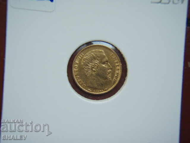 5 franci 1855 A Franța (5 franci Franța) - AU (aur) - 6