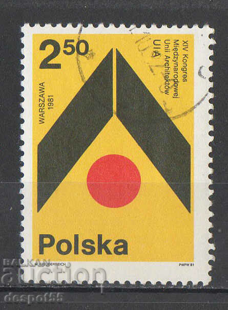1981. Полша. Конгрес на Международния съюз на архитектите.