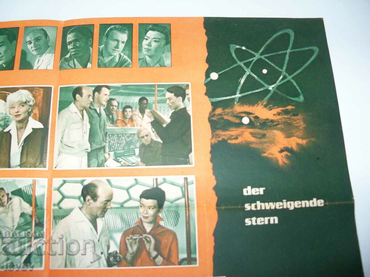 Delivery of Advertising brochure Sci-Fi movie from 1960. Delivery of Advertising brochure Sci-Fi movie from 1960.