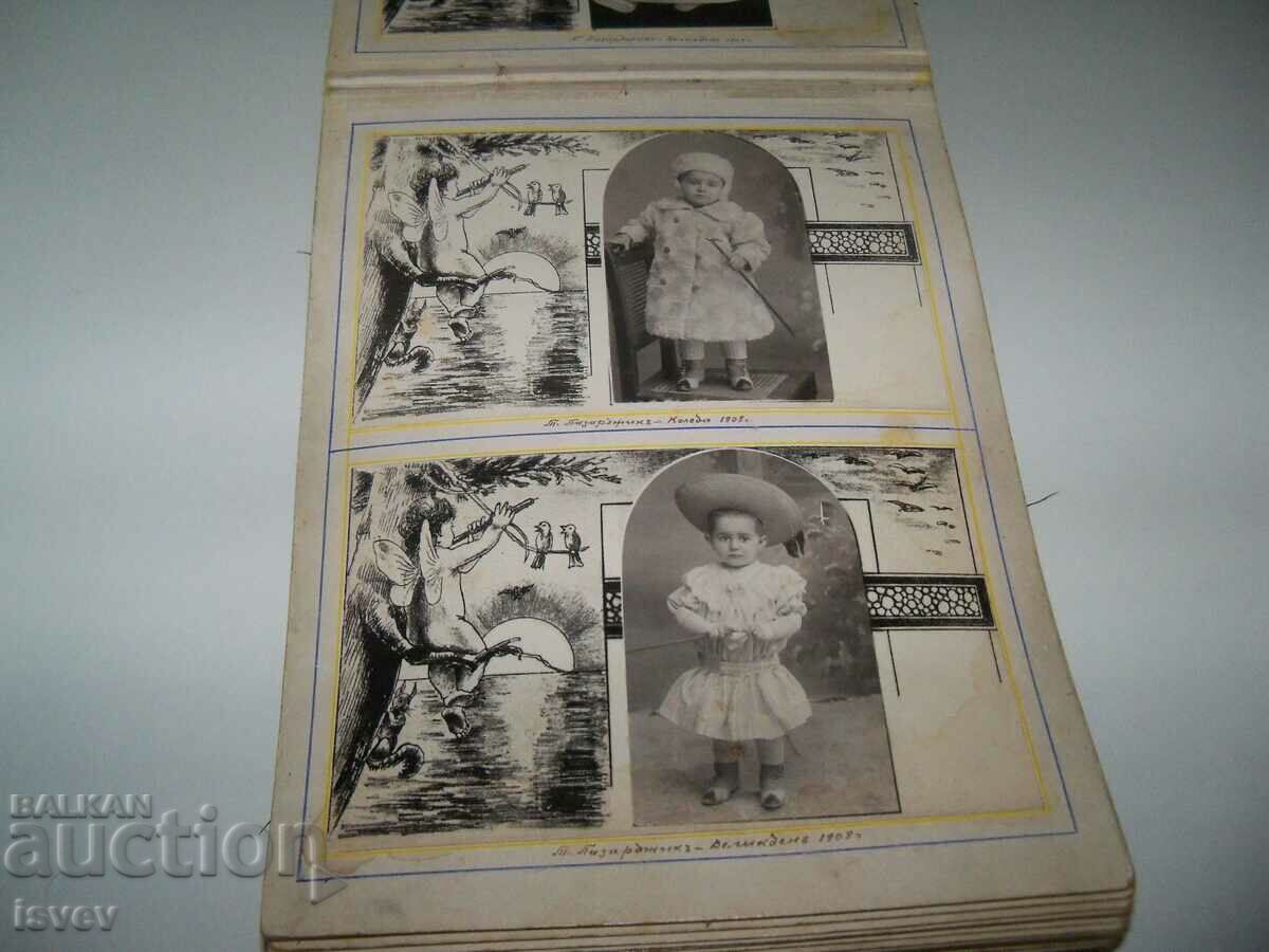 Delivery of Luxurious old family photo album with 43 photos from 1907. Delivery of Luxurious old family photo album with 43 photos from 1907.