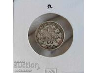 Germany 1/2 Mark 1905 Silver