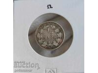 Germany 1/2 Mark 1905 Silver