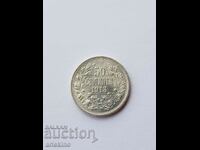 Moneda regală de cea mai bună calitate 50 stotinki 1913