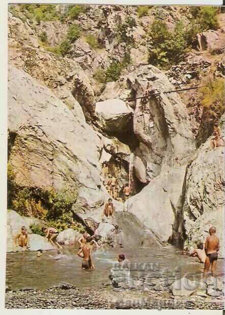 Card Bulgaria Karlovo The waterfall of Stara reka *