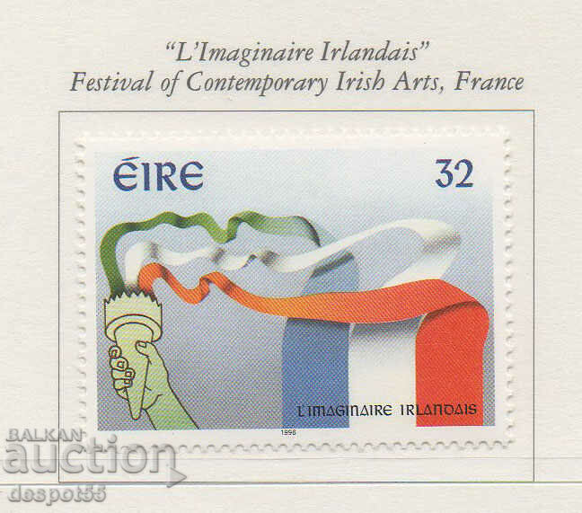 1996. Eire. Exhibition of Irish art in France.