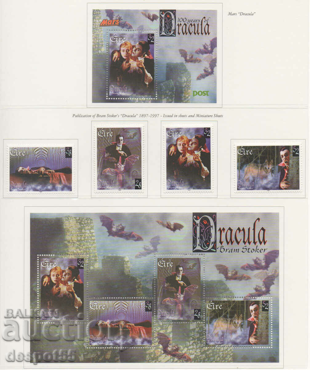 1997. Eire. 100th anniversary of the novel Count Dracula + Block.