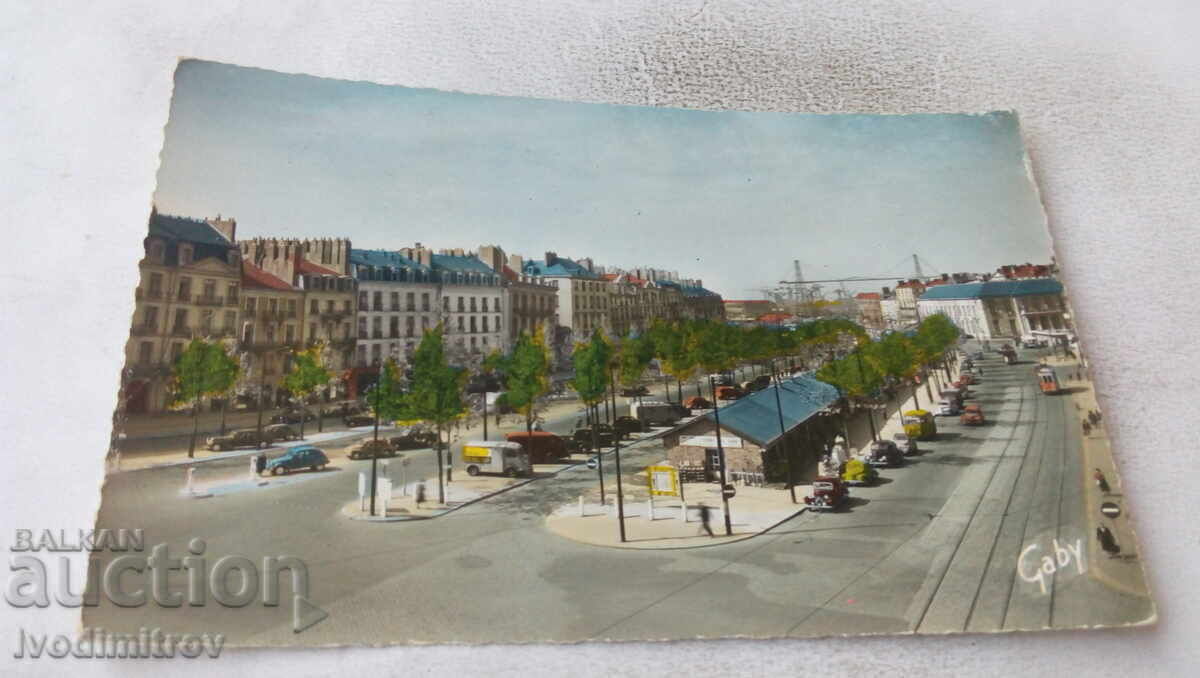 Carte poștală Nantes Le Cours Franklin Roosvelt