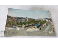 Пощенска картичка Nantes Le Cours Franklin Roosvelt