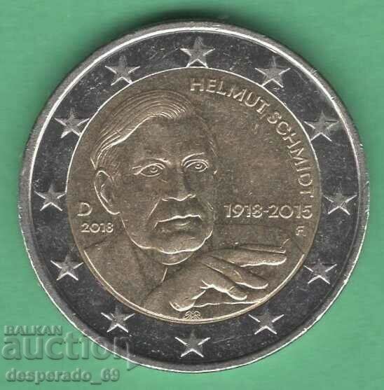 (¯` '• .¸ 2 euro 2018 D GERMANY ¸. •' ´¯) (¯` '• .¸ 2 euro 2018 D GERMANY ¸. •' ´¯)