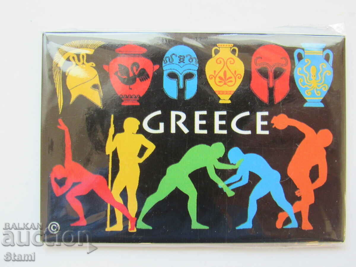 Metal Magnet from Thessaloniki, Greece-series-5 with price 6.80 BGN | € 3.48