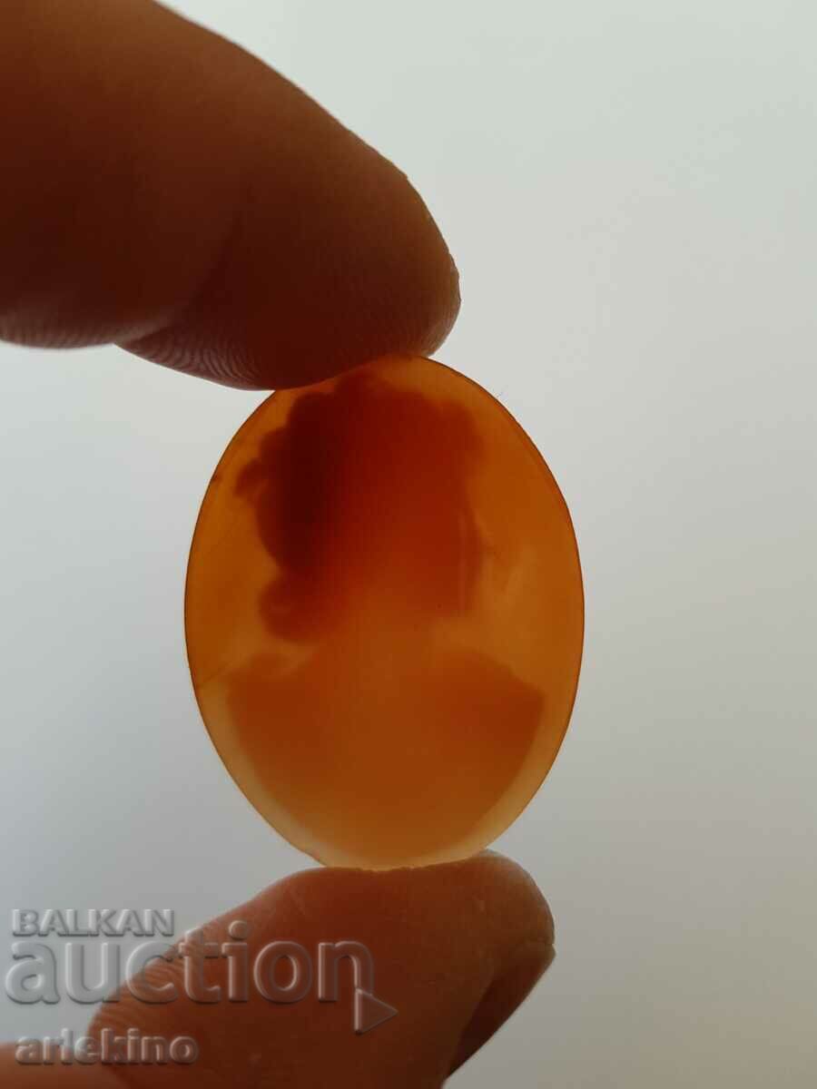 Rare European cameo for medallion, brooch 1900-1920 - 5 Rare European cameo for medallion, brooch 1900-1920 - 5