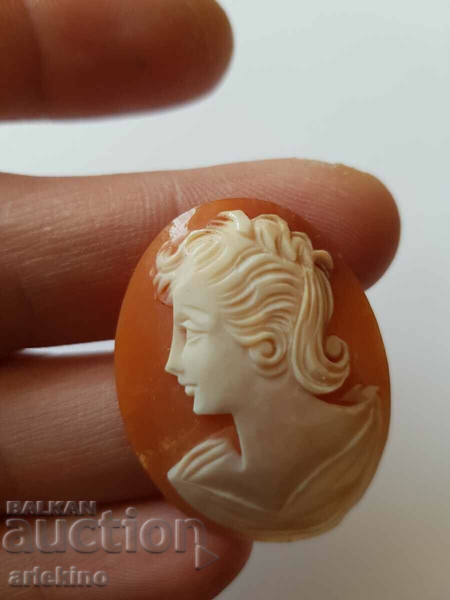 Rare European cameo for medallion, brooch 1900-1920 - 6 Rare European cameo for medallion, brooch 1900-1920 - 6