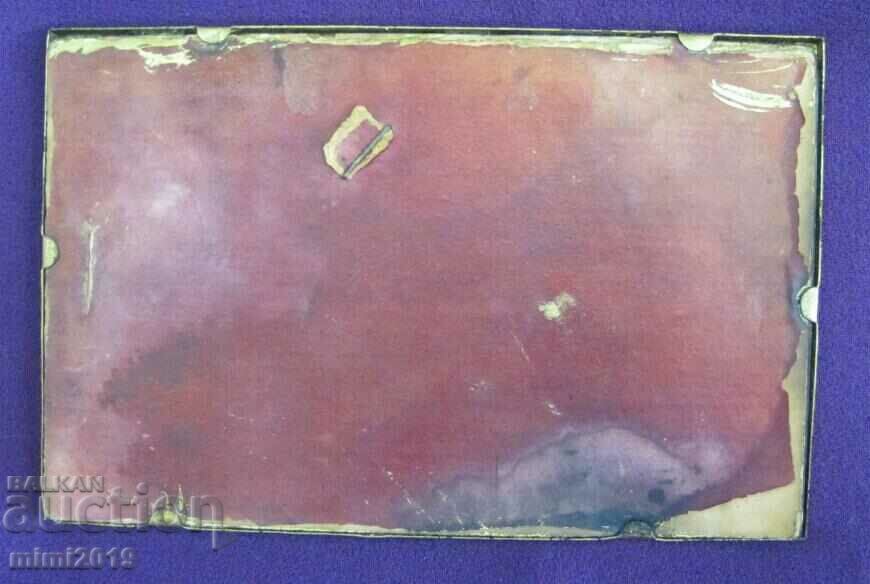 Vintage Mini Icon Chromolithography The Last Supper - 6 Vintage Mini Icon Chromolithography The Last Supper - 6