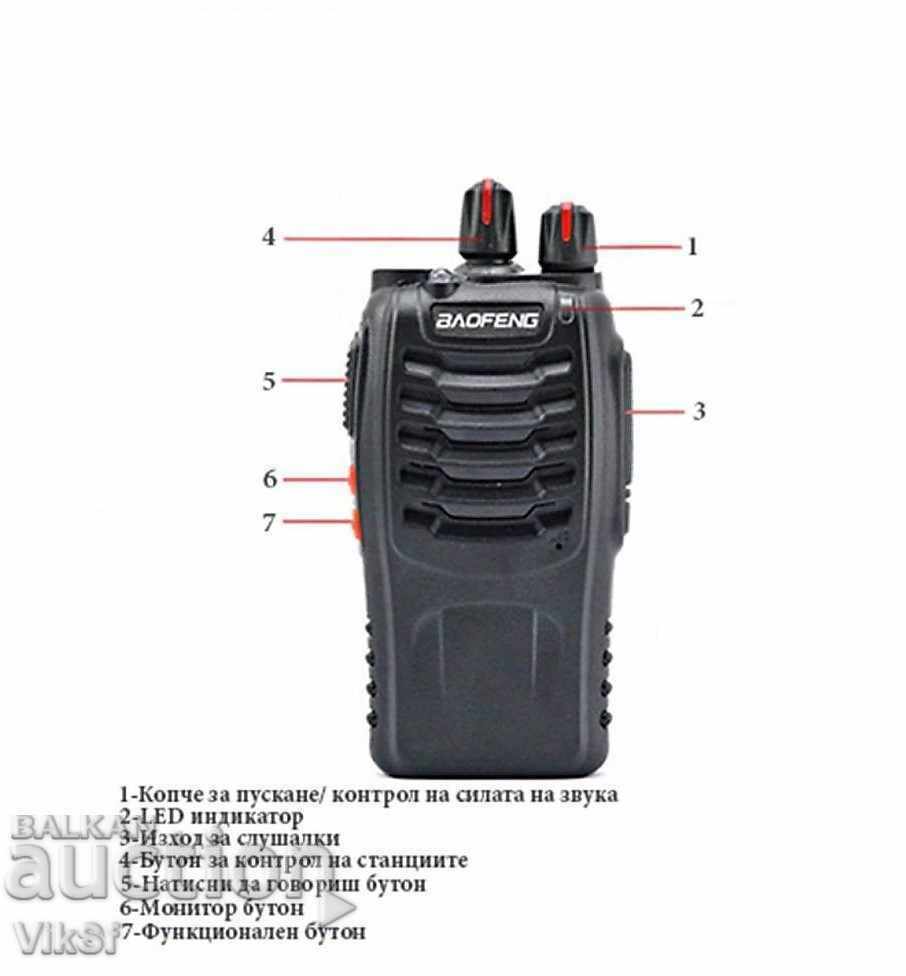 Set 2 buc. Radiouri Baofeng BF-888S - 5