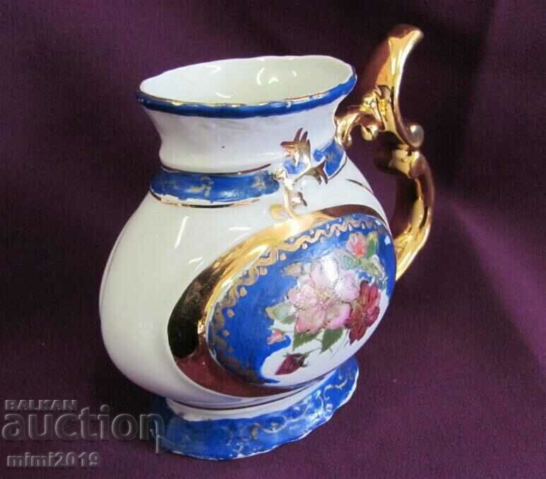 Auction Vinci Porcelain Feeder Czechoslovakia Marked Auction Vinci Porcelain Feeder Czechoslovakia Marked