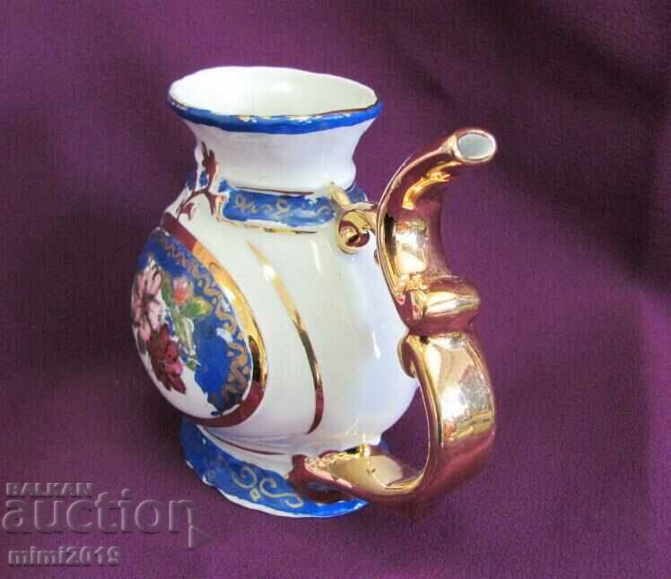 Vinci Porcelain Feeder Czechoslovakia Marked - 5 Vinci Porcelain Feeder Czechoslovakia Marked - 5