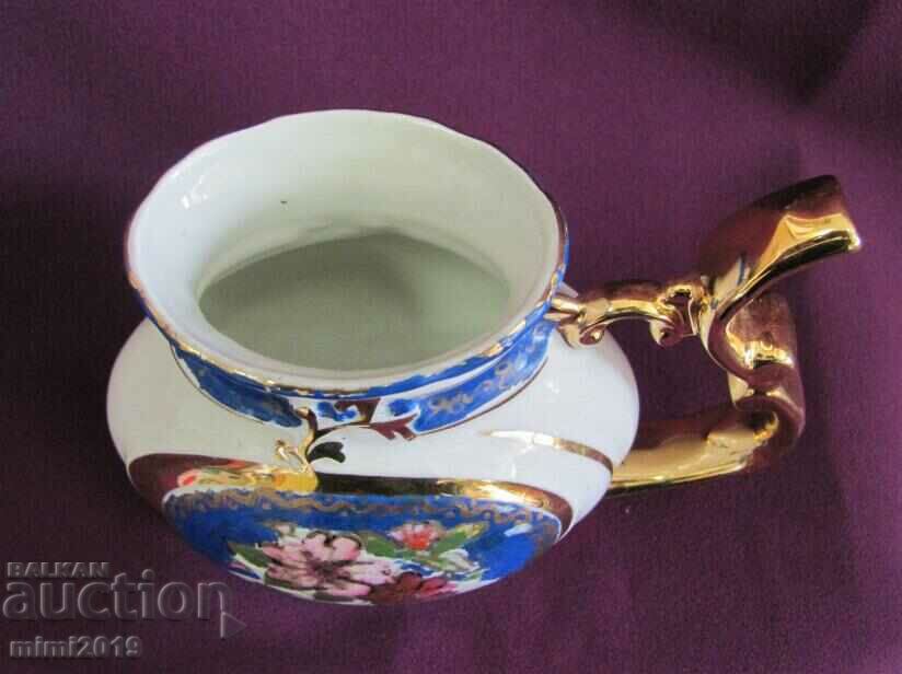 Vinci Porcelain Feeder Czechoslovakia Marked - 6 Vinci Porcelain Feeder Czechoslovakia Marked - 6