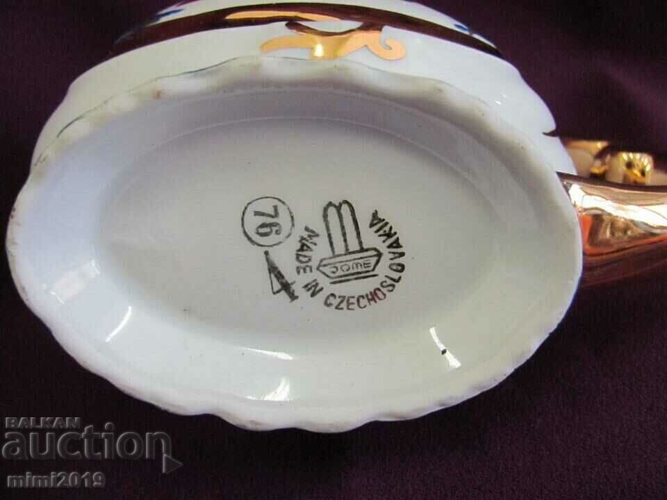 Vinci Porcelain Feeder Czechoslovakia Marked - 7 Vinci Porcelain Feeder Czechoslovakia Marked - 7