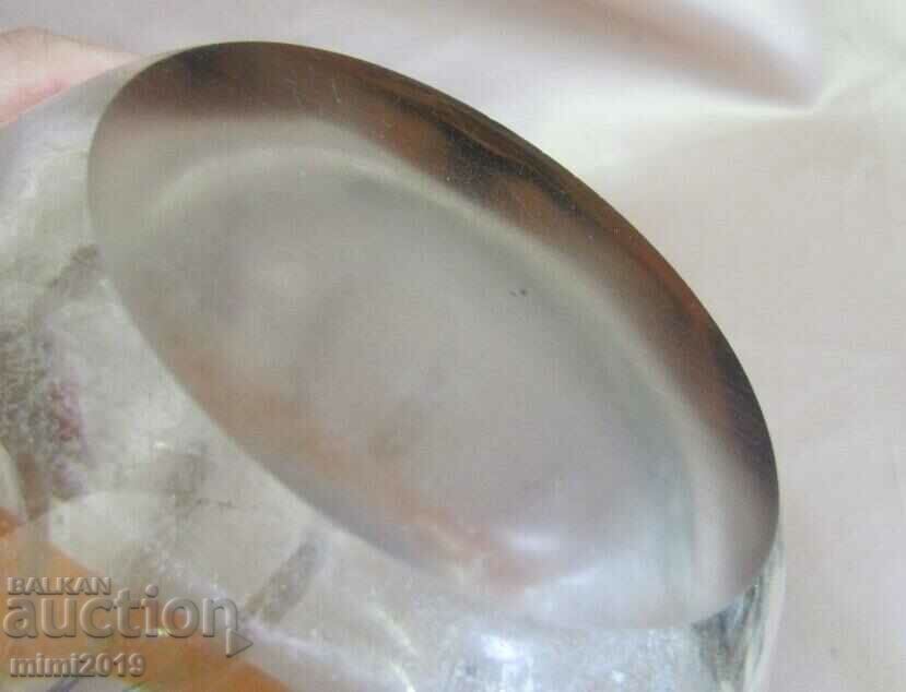 Γυάλινο βάζο από συμπαγές κρυστάλλινο Murano - 7 Γυάλινο βάζο από συμπαγές κρυστάλλινο Murano - 7