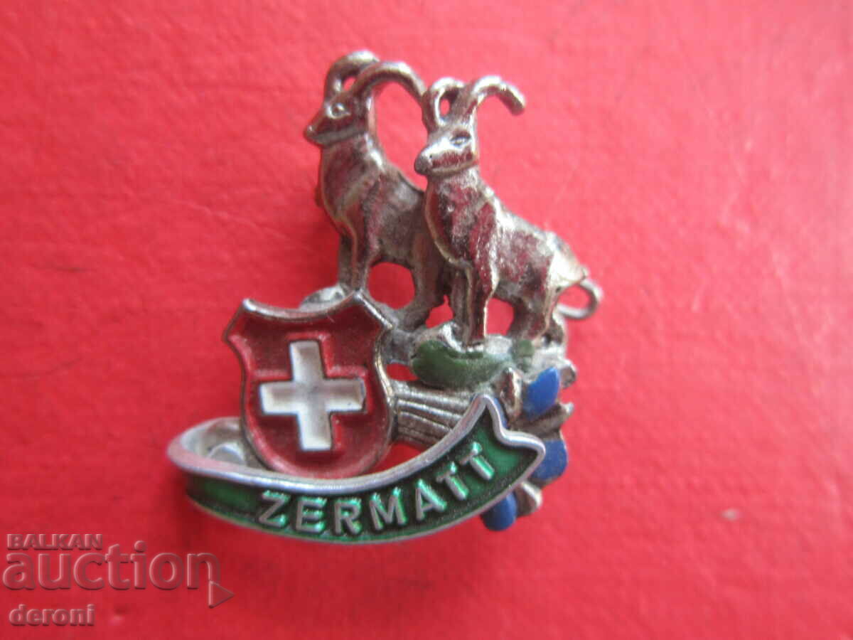 Amazing hunting sign badge bronze enamel with price 25.00 BGN | € 12.78