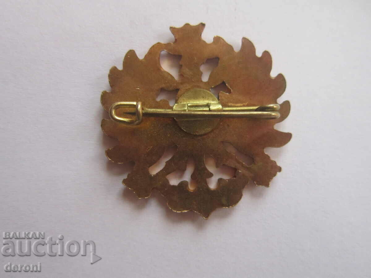 Δημοπρασία Χάλκινο σήμα αετού σμάλτο