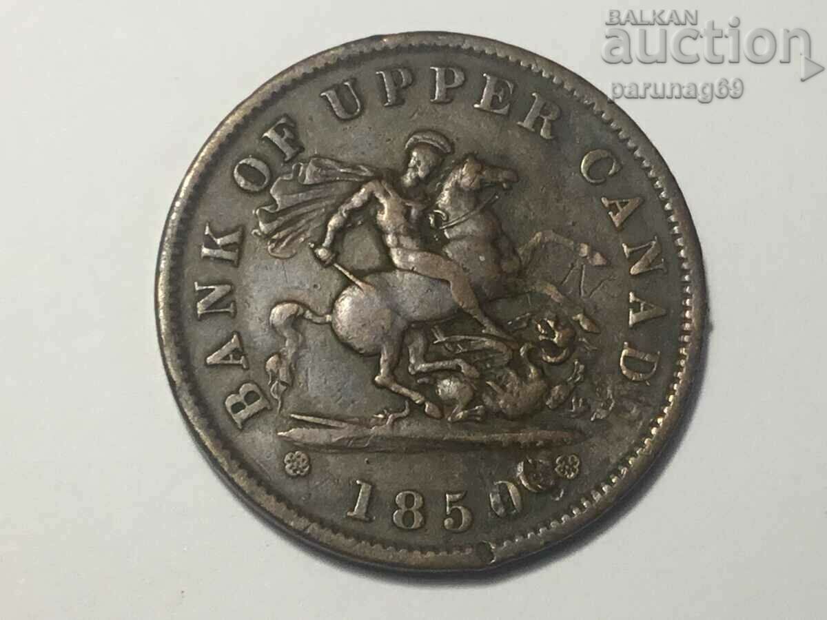 Canada 1 penny 1850