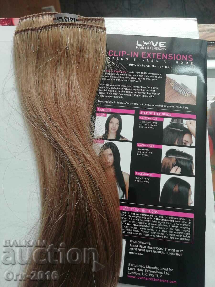 Livrarea EXTENSII PĂR 48cm.