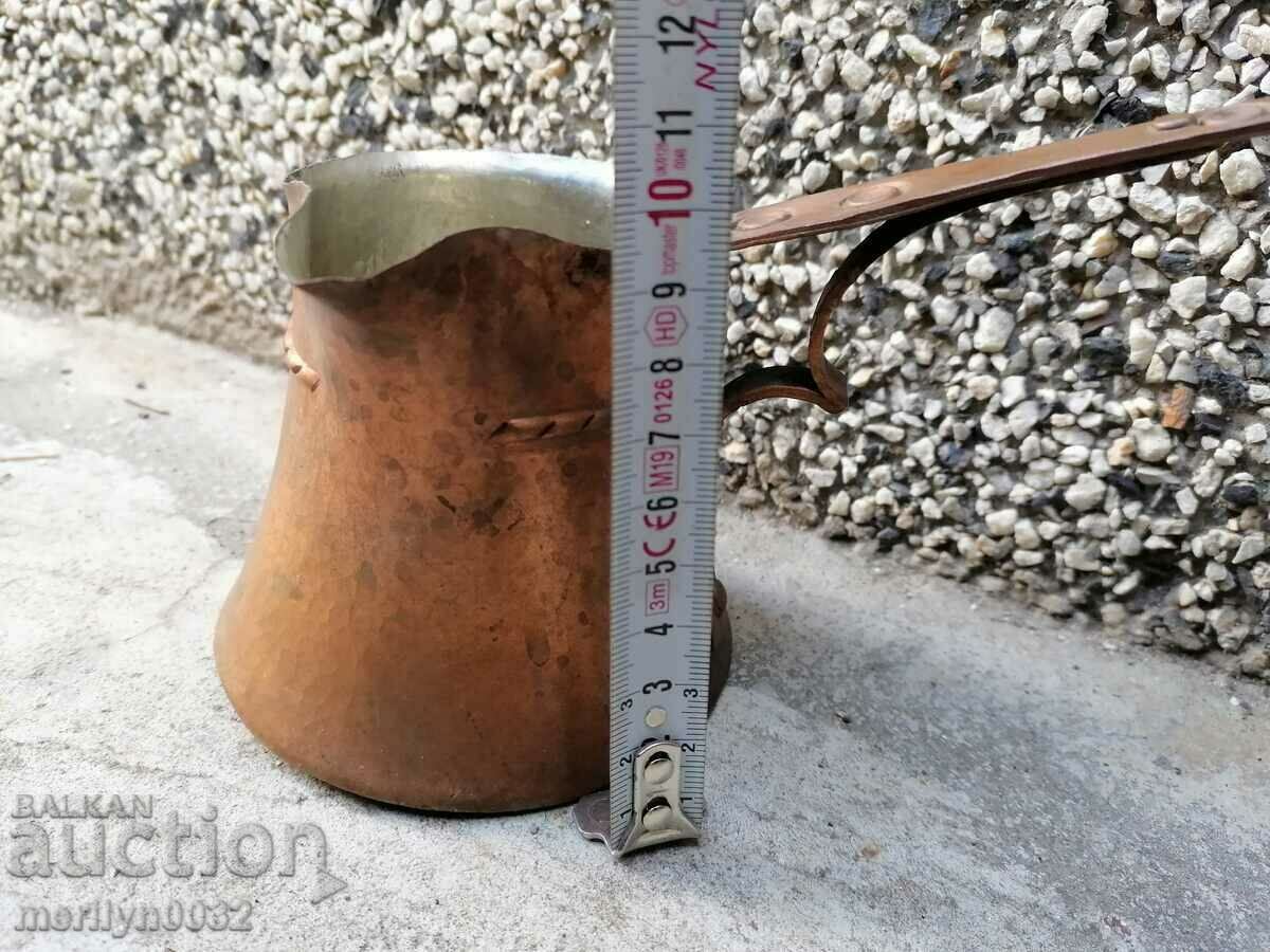 Παλιά χαλκού κονσερβοποιημένα κατσαρόλα, μπρίκι, χαλκό, σκάφος χαλκού - 6 Παλιά χαλκού κονσερβοποιημένα κατσαρόλα, μπρίκι, χαλκό, σκάφος χαλκού - 6