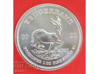 1 Ounce 2021 SOUTH AFRICA silver MINT