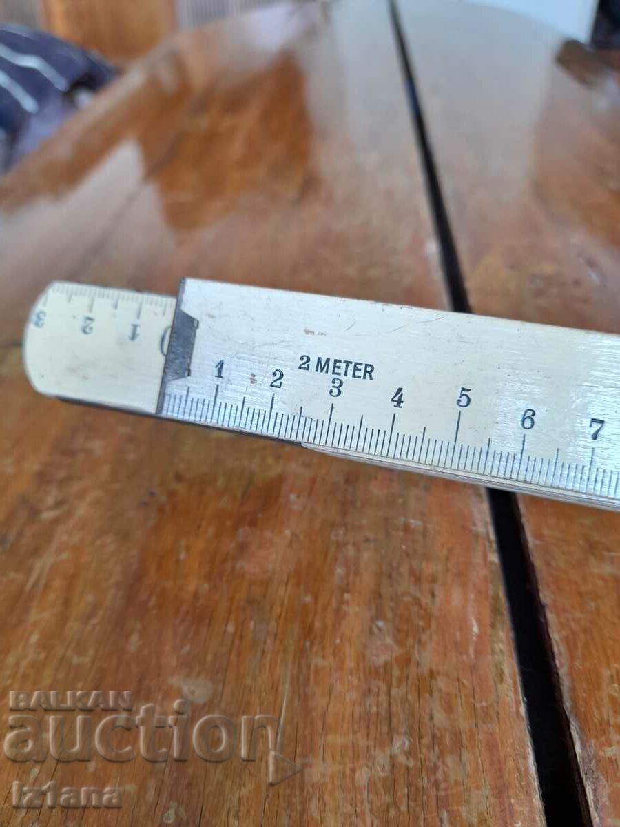 Old carpenter's meter with price 40.00 BGN | € 20.45