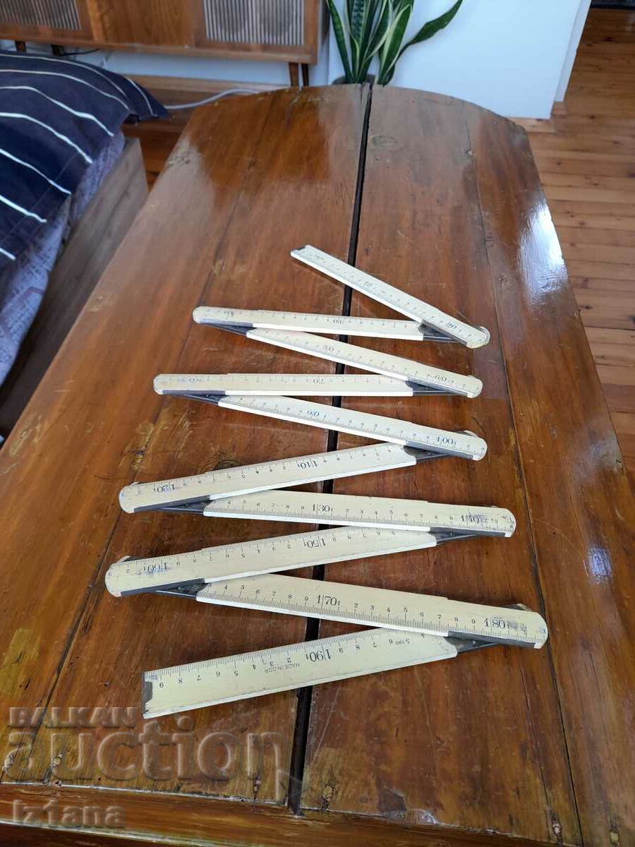 Auction  Old carpenter's meter